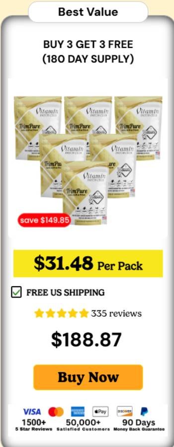 TrimPure Gold Patch Buy 3 Get 3 Free – Best Value Offer